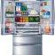 36"french stainless steel door refrigerator with bottom freezers