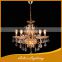 Antique Luxury Top Sale 4 Lights Crystal Chandelier with Longan Drops