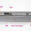 Slim and thin design 17inch embedded panel pc with IP65 front panel