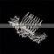 Top Quality New Fashion Wedding Hair Accessories For Bride Rhinestone Crystals Hair Comb Hair Pieces Hair Jewelry For Women