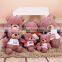 China design oem multifunctional beautiful purple color plush teddy bear toy