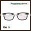 Layered wood optical glasses fantasy frame and polarized lenses wood glasses