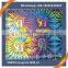 Customized gold private label for anti-fake hologram sticker