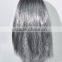 Gray and black christmas wig fanny wig N220
