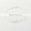 19CM China Manufacturer Ally Express Wholesale Silver Bracelet Jewelry