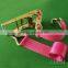 Double J hook retractable ratchet strap
