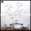 Love Mirror Heart Wall Bedroom Living Backdrop Wall Decoration Stickers