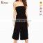 Women's Blouson Jersey-Knit Jumpsuit