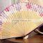 high quality palm leaf hand fans/Fancy design hand fans for Promotional Gifts