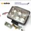 3 inch Square 6LEDs Fog Light 8V~36V 18W High Power Sealed Beam Auto Lamp