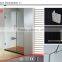 Standard size walk in stainless steel handle shower cubicle