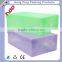 custom design printed clear plastic pvc shoe box for sale