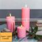 Pillar Candle Pink