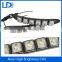 2016 new auto drl waterproof 6LEDs white daytime running light LED flexible drl