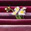 100% Polyester South Korean Velvet Material Warp-knitted Velvet For Dance Wear and Evening Wear Panne Velour Velvet Fabric