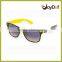 Colorful Frame Two Tone comfortable Promotional Plastic Sports Sunglasses