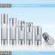 WY0253 SAN airless bottle, round airless cosmetic bottle with aluminum spayer