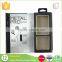 Recycled materials high quality electronic paper packaging box earphone with magnetic closure