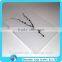 New custom products acrylic lasering necklace holder display, free standing display for showcase