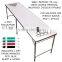 New Onlimited Design Options 8ft Beer Pong Party Table with Holes