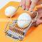 Kitchen Tool Promotional Portable Stainless Steel Egg Maker Cutter Egg Slicer