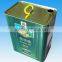 250ml-20L square cooking oil tin can