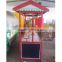 stainless steel food kiosk cart|snack cart|food trolley for sale Preferential Price