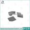 China manufactory yg6 yg8 carbide tips for lathe cutting in various size