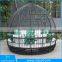Best Selling Rattan Garden Daybed With Canopy