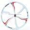 26inch 6spoke lightest strongest magnesium alloy bike wheel /fixed gear type hub bike wheel