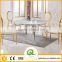 TH306-1 Round Stainless Steel Table Modern Dining Room Furniture