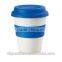 350ml glass mug with silicone lid