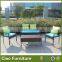 Wholesale outdoor synthetic rattan furniture garden line patio furniture