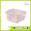 Pink Arc-shaped Metal Punched Office Desktop Note Holder