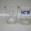 clear glass beer mugs wholesale with color changing