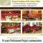 HM08-Living room wooden sofa set and luxury exclusive fabric sofa
