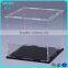6 Tiers Acrylic Display Case, 24 slot Clear Car Model Display Holder, Wall mounted Lucite Display Box