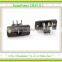 AC power socket Mickey Mouse socket C6 type plum socket three core card with ear screw fixed NK2-4T01