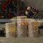 S/3 Glittering Star Decorative LED Christmas Candles