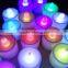 Hot Wholesale Wedding Decoration Mini Colorful Changing Fickering LED Romantic Candle Light