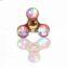 China Factory Newest Release Stress Fidget Toys Finger Spinner with LED light
