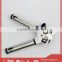 Metal head can opener and bottle opener with stainless steel handle