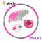 2017 top quality hula hoop Gymnastic sport fitness cheap plastic hula hoop for children