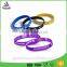High quality professional BPA Free 100% food grade silicone wristband