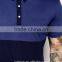 wholesale new design polo shirts for man dark blue with black man polo shirts 100% cotton custom polo shirts