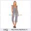 Wholesale Women Apparel Side Pockets Elastic Waist Cap Sleeve Jumpsuit(DQE0175J)