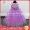 Purple Ball Gown Flower Girl Dress for 5-6 Years Girl