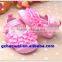 Princess series ribbon flower baby girl's shoes
