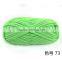 2016 China fabric t shirt yarn supplier hot wholesale spun polyester dyed t shirt yarn for crochet