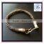 Wholesale fancy Jewelry Rope Chain Silver mesh Plated Stainless Steel Bangle for girls